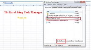 Read more about the article Tắt Excel bằng Task manager  – Hướng dẫn cách dùng chuột và phím để gọi task manager