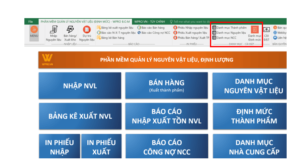 Read more about the article File Excel quản lý nhập xuất tồn Nguyên Vật Liệu theo Định Mức/ Định lượng