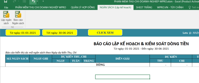 Phan mem quan ly thu chi bang excel22