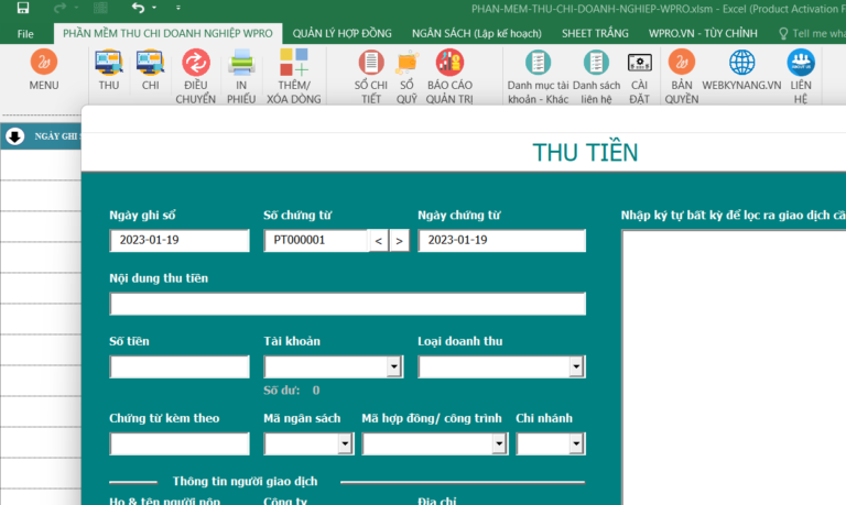 Phan mem quan ly thu chi bang excel8