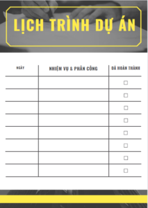 Read more about the article Mẫu lập kế hoạch công việc trên excel – Tải Free
